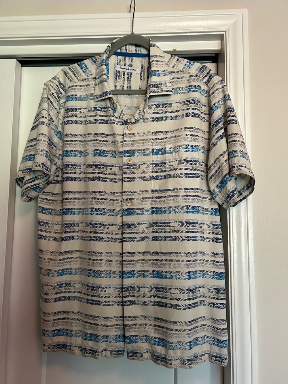 Tommy Bahama silk Short-Sleeve Button-Up